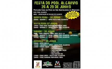 Casa do Povo de Messines recebe Festa do Pool Algarvio 