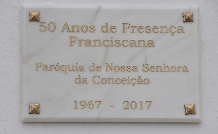 Franciscanos celebraram meio século de presença na paróquia da Conceição de Faro