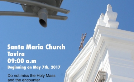 Nova missa em Inglês em Tavira