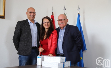 Município de Castro Marim entrega testes antigénios de covid-19 e gripe a instituições de solidariedade social do concelho