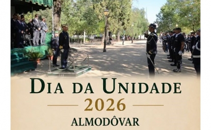 Almodôvar acolhe celebrações do 17.º aniversário do Comando Territorial de Beja da GNR esta terça-feira, 4 de agosto