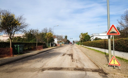 EMPREITADA DE REQUALIFICAÇÃO DA ESTRADA DO PARAÍSO – FERREIRAS JÁ ESTÁ NA RETA FINAL