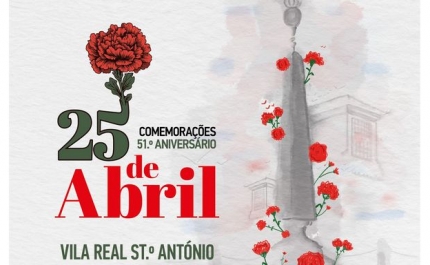 Vila Real de Santo António celebra 25 de Abril  com música, desporto e memória histórica