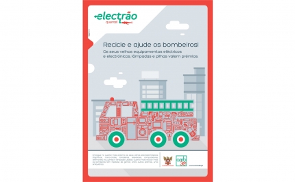 Quartel Electrão ajuda bombeiros em todo o país desafiando-os para a recolha de resíduos