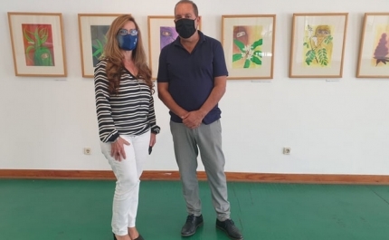 Belas Silenciosas - Plantas invasoras  | Pintura Maria Manuela Santos 