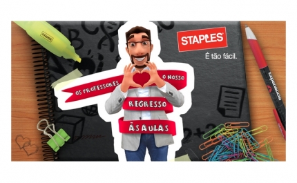 Staples lança campanha de Regresso às Aulas dedicada aos Professores