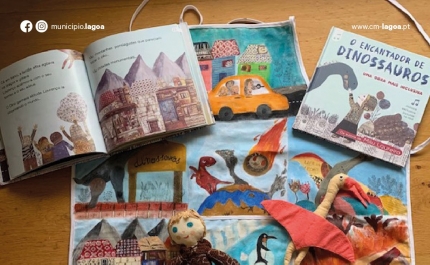 Sessão de Contos | Da Biblioteca para as Famílias: «O Encantador de Dinossauros e Outras Histórias» 