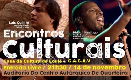 Encontros Culturais juntam Luís Galrito e Dino Santiago em Quarteira