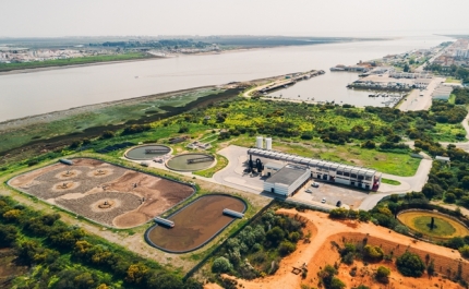 Águas do Algarve adjudica Empreitada Central de Secagem Solar de Lamas da ETAR de Vila Real de Santo António 
