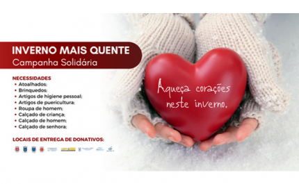 CAMPANHA SOLIDÁRIA INVERNO MAIS QUENTE   