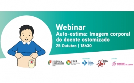 Webinar sobre «Auto-estima: Imagem Corporal do Doente Ostomizado»