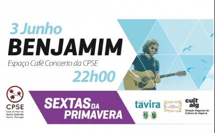 Benjamim encerra Ciclo Sextas da Primavera 