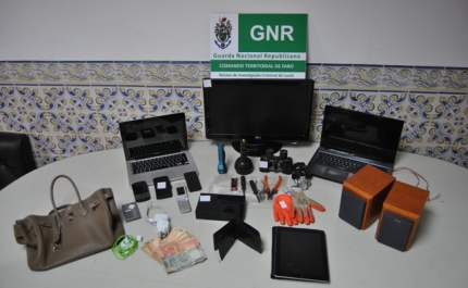 GNR detém homem na Ilha de Faro por furto a residência em Almancil