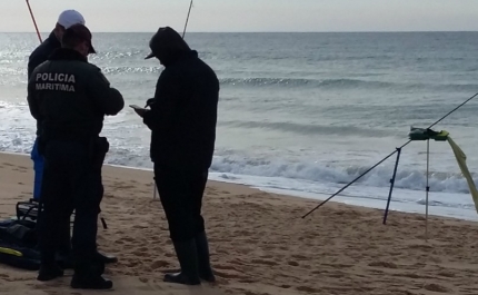 Polícia Marítima de Faro fiscaliza pesca lúdica 