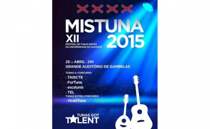 MISTUNA 2015 - XII FESTIVAL DE TUNAS MISTAS DA UNIVERSIDADE DO ALGARVE 