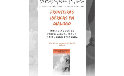 Apresentação de Livro Fronteiras ibéricas em diálogo