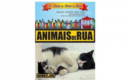 Feira do Livro Usado a favor da Associação Animais de Rua