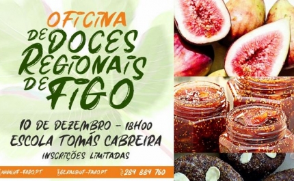 União das Freguesias de Faro promove Oficina de Doces Regionais à base de Figo