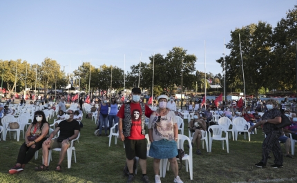 Avante!: Mais visitantes no início da rentrée comunista, mas só com certificado ou teste