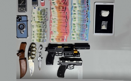Faro | 3 detidos por tráfico de estupefacientes e posse de arma proibida