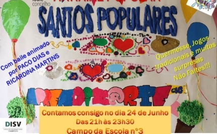 Santos Populares na Escola nº 3