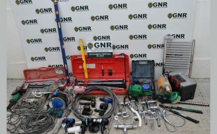 Recuperação de ferramentas furtadas