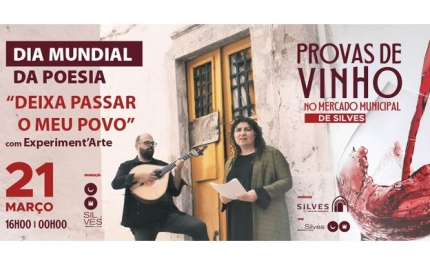 SILVES CELEBRA O DIA MUNDIAL DA POESIA COM PROGRAMA ESPECIAL