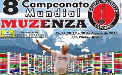ATLETAS ALGARVIOS PRESENTES NO 8º CAMPEONATO MUNDIAL DE CAPOEIRA MUZENZA  - SÃO PAULO – BRASIL 2015