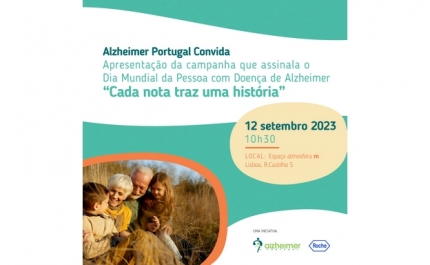 Alzheimer Portugal lança campanha que assinala o Dia Mundial da Pessoa com a Doença de Alzheimer