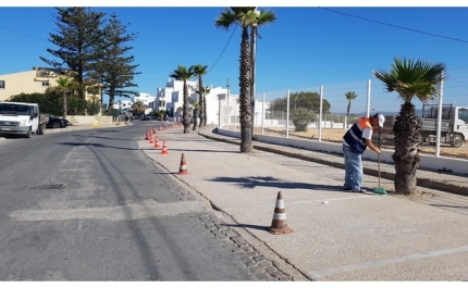 INTERVENÇÕES PARA ÉPOCA BALNEAR NA PRAIA DE FARO