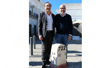 VITOR GUERREIRO REFORÇA URGÊNCIA DA REQUALIFICAÇÃO  DA EN2 DURANTE VISITA DE MINISTRO MIGUEL PINTO LUZ A SÃO BRÁS DE ALPORTEL