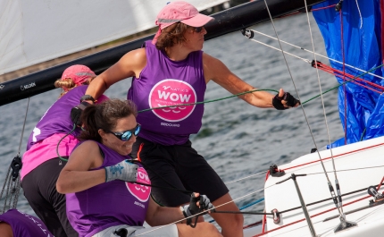 Velejadora do Algarve, Ingrid Fortunato, alcança 2º lugar na maior competição de vela feminina em Portugal