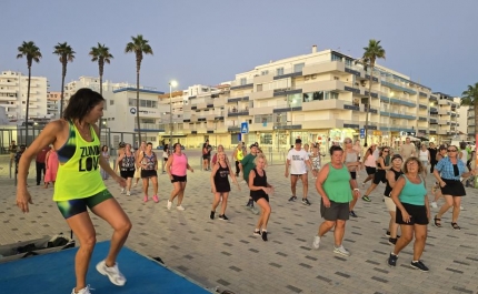 Zumba Sunset com Bela Pereira despede-se em noite de emoção na Praça do Mar 