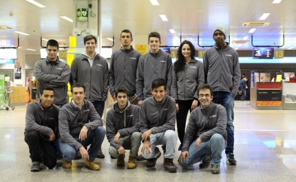 Alunos da Escola Secundária de Loulé realizam estágio na República Checa