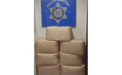Polícia Marítima apreende cerca de 350 kg de produto estupefaciente no litoral alentejano