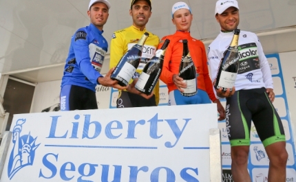 37.º Troféu Joaquim Agostinho - Delio Fernandez reforça liderança em etapa ganha por Sveshnikov