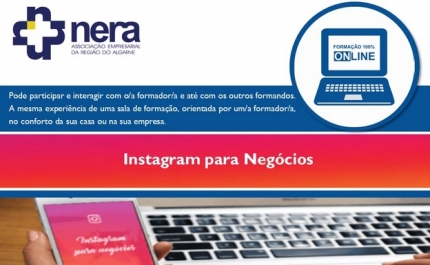 Formação Online - Ação de Formação:  Instagram para Negócios