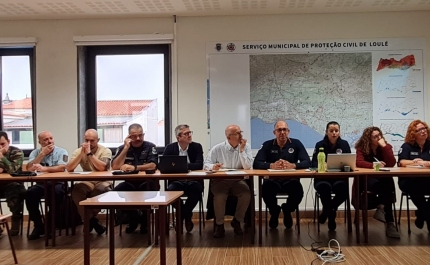 COMISSÃO MUNICIPAL DE DEFESA DA FLORESTA CONTRA INCÊNDIOS  REUNIU EM LOULÉ E FEZ BALANÇO DE 2022