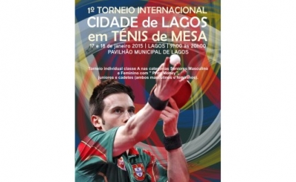 I Torneio Internacional de Ténis de Mesa  «Cidade de Lagos»