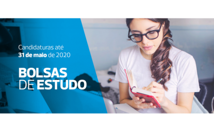 CANDIDATURAS A BOLSA DE ESTUDO ATÉ 31 DE MAIO DE 2020