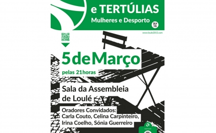 Tertúlia «Mulheres e Desporto» em Loulé
