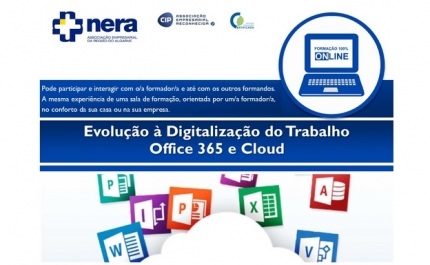 Formação Online - Ação de Formação: Evolução da Digitalização do Trabalho - Office 365 e Cloud