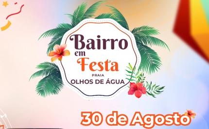No Verão também há Bairro em Festa na Praia dos Olhos de Água