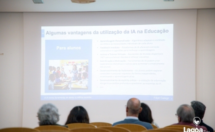 A Inteligência Artificial na Sala de Aula esteve em debate em Lagoa