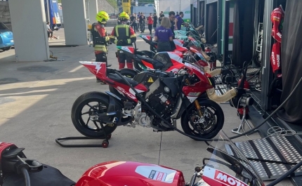 Testes MotoE | Nicolas Spinelli deu o mote na estreia das MotoE em Portugal