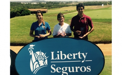 JOANA MOTA E JOÃO GIRÃO  CAMPEÕES NO ESTELA GOLF 
