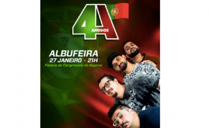 Maior grupo de comédia stand-up do Brasil atua em Albufeira na Herdade dos Salgados