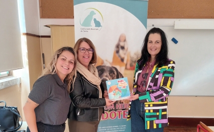 Balanço positivo para o projeto de educação para o bem-estar animal dirigido às escolas