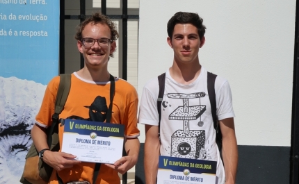 Aluno Escola Secundária Pinheiro e Rosa vence fase final das Olimpíadas Portuguesas da Geologia