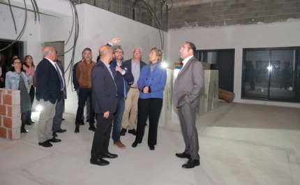 Ministra da Coesão Territorial visitou obra do Lar da Misericódia de São Brás de Alportel